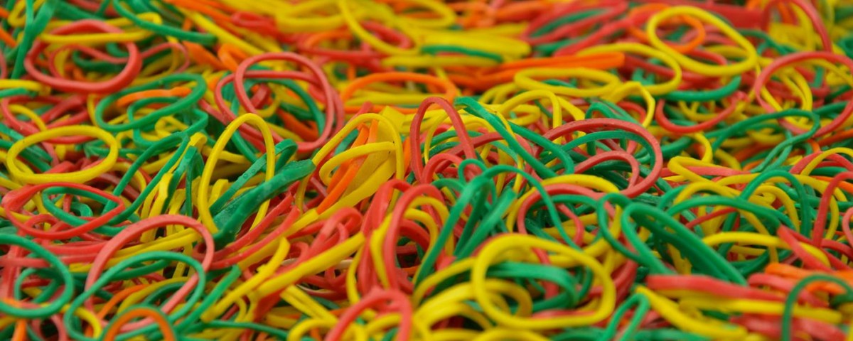 rubber band , colour , game , segregate , confuse , photography
